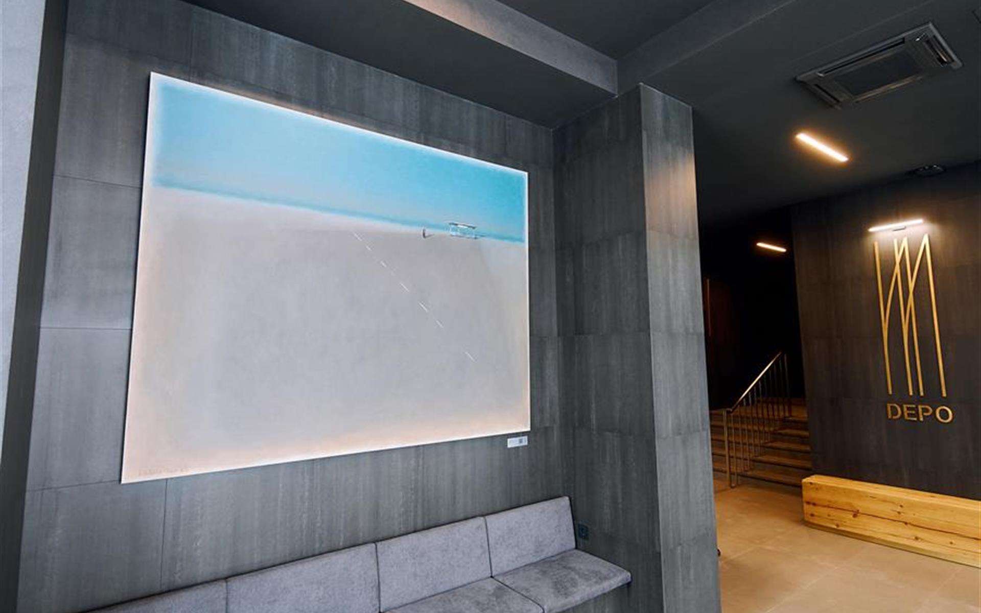 Cерия работ «Возвращение» для квартала DEPO. Автор — Татьяна Радивилко. Год создания: 2022.