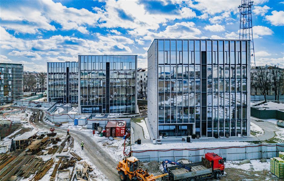Ход строительства Квартал DEPO февраль 2024
